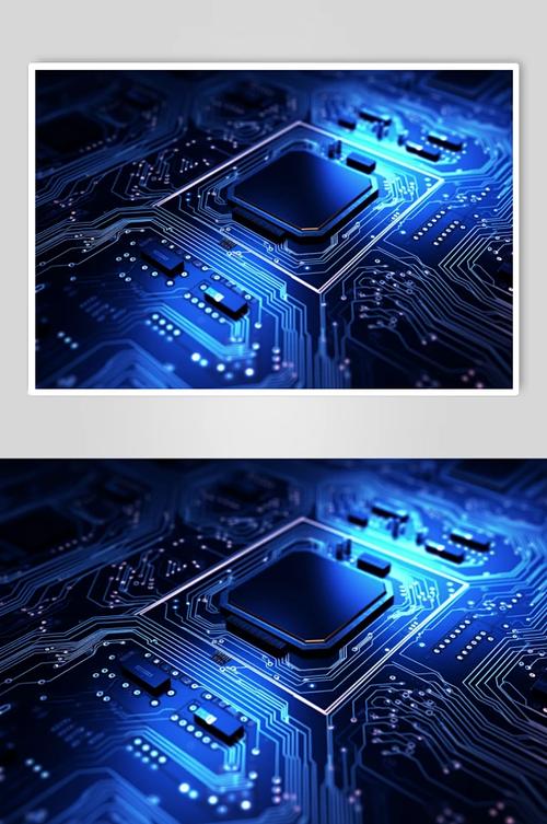 ai数字艺术科技互联网数据芯片背景图